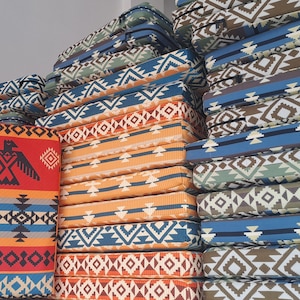 Southwestern Seat Cushion Cover|Custom Bench Cushions|Native American Home Decor|Personalized Furniture Cushion|Custom Window Cushion