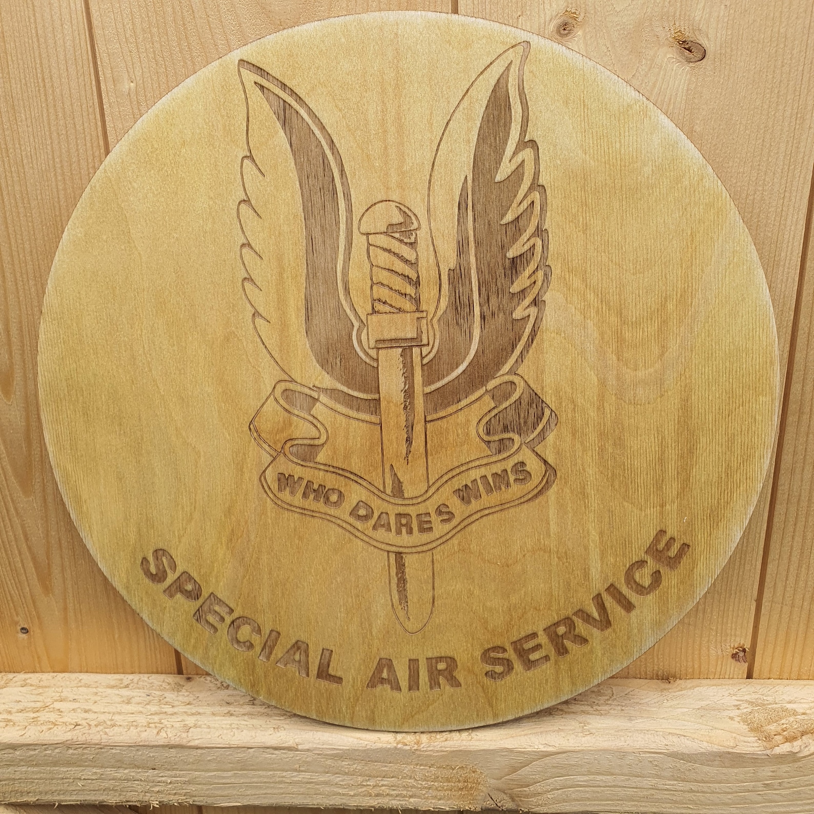 Military plaques personalised wooden laser engraved and Etsy