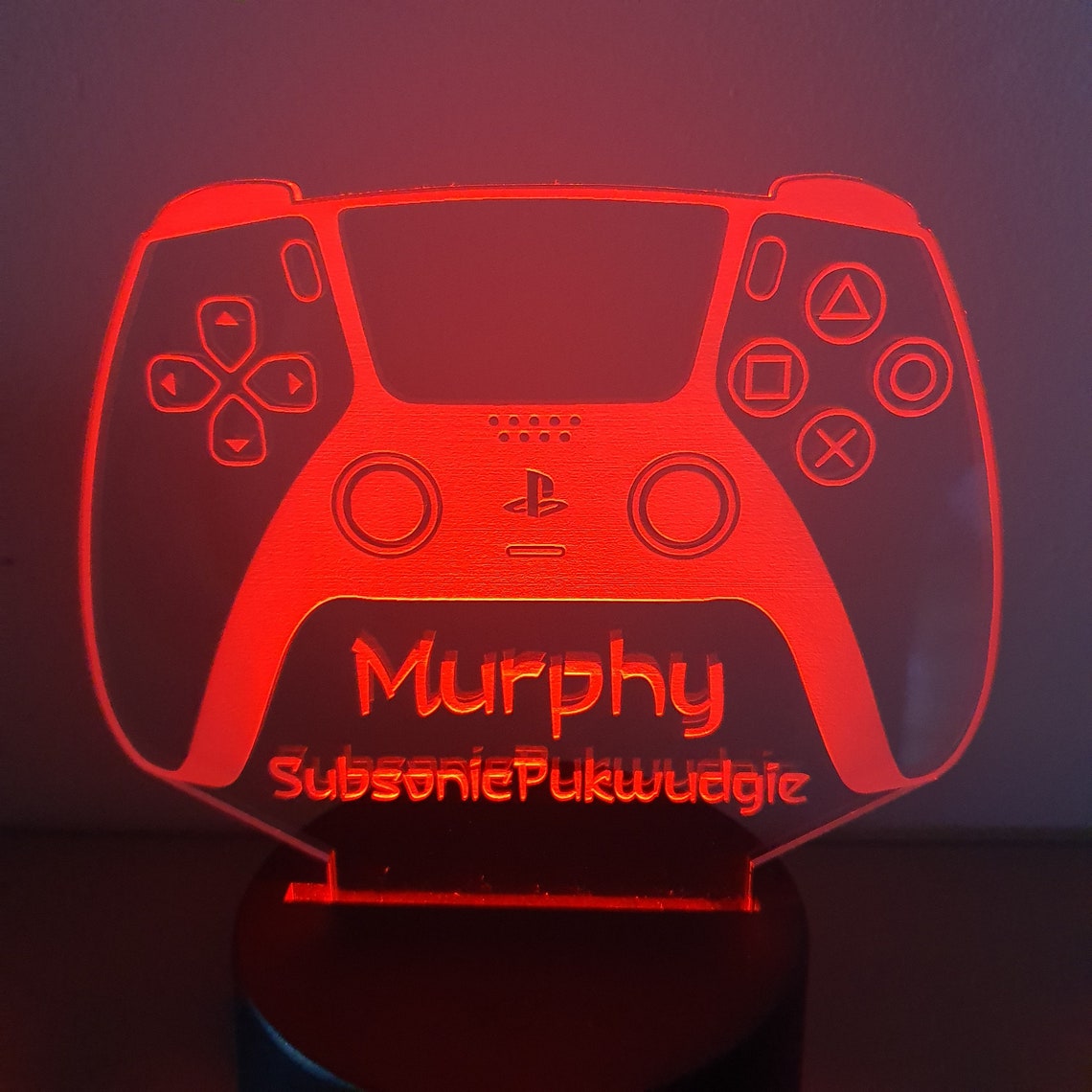 PS5 Controller Light Personalised . PlayStation 5 LED Lamp. Etsy