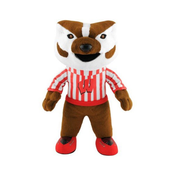 Bucky Badger Plush Mascot 14"