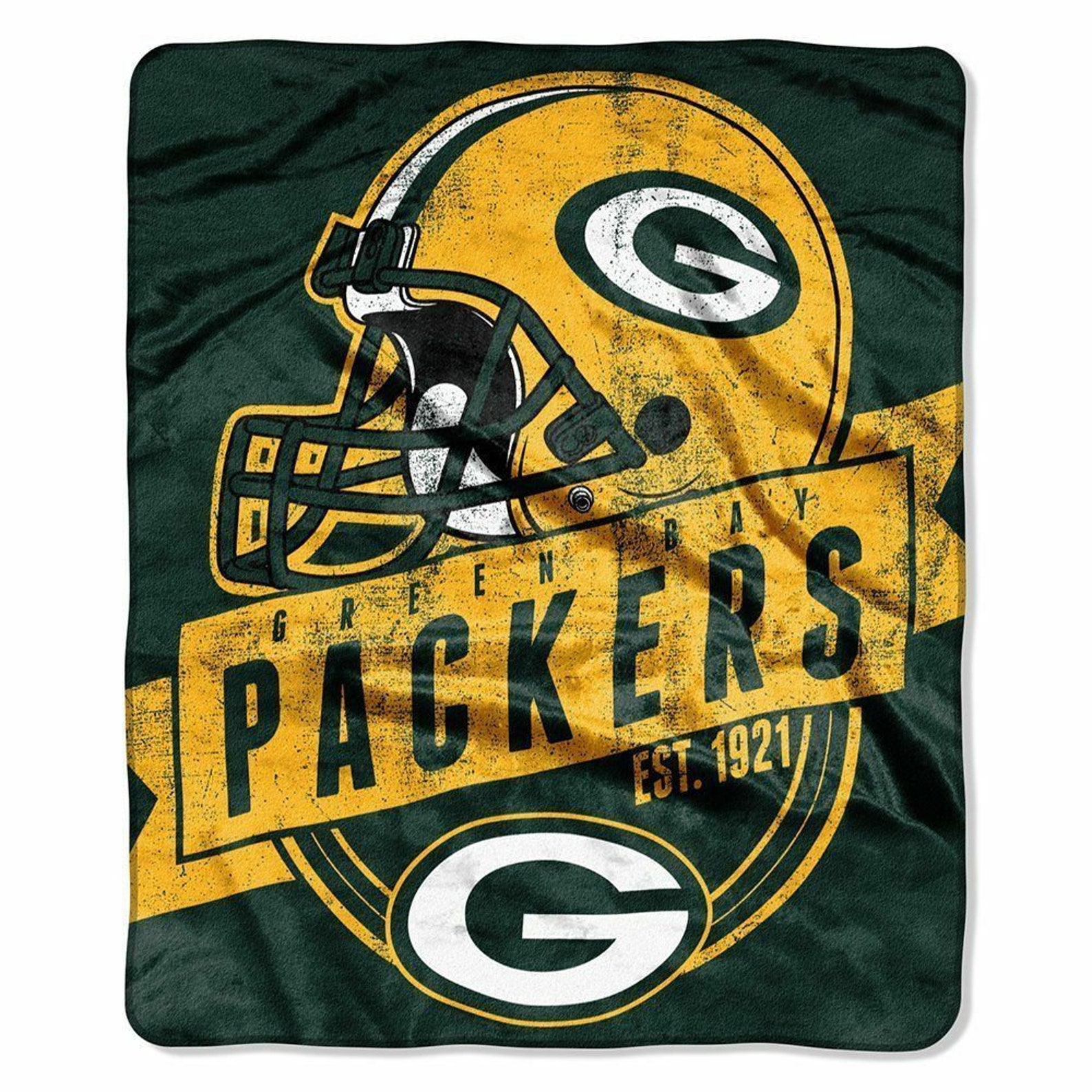 Large Green Bay Packer Blanket Super Soft Warm Throw Etsy