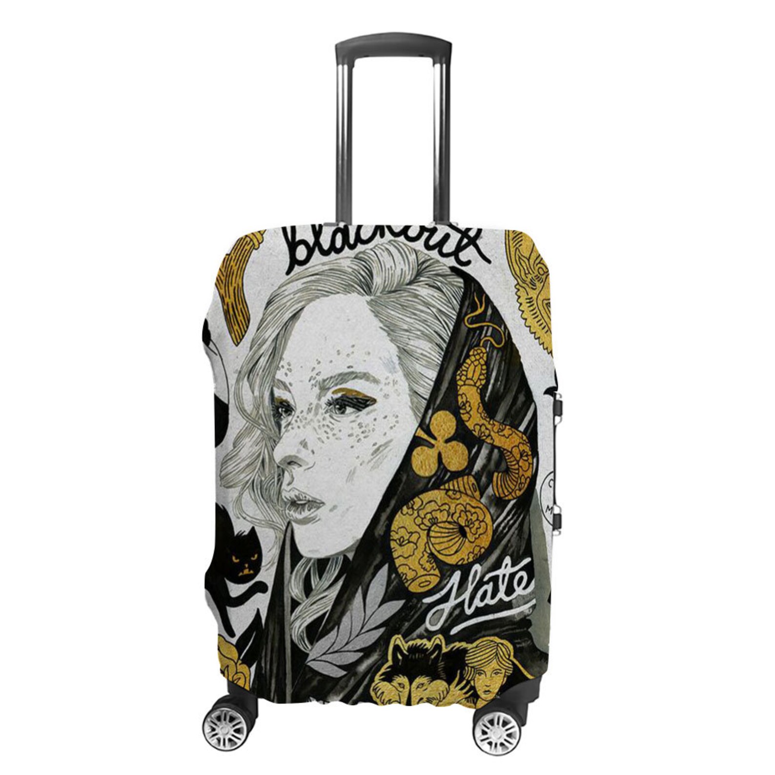 Custom Suitcase Cover Etsy