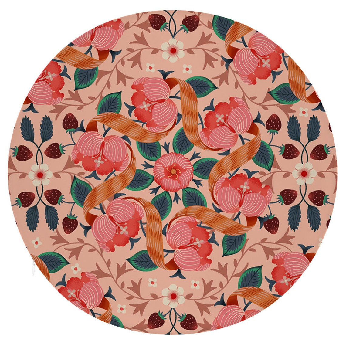 Custom Round CushionChair Covers Etsy