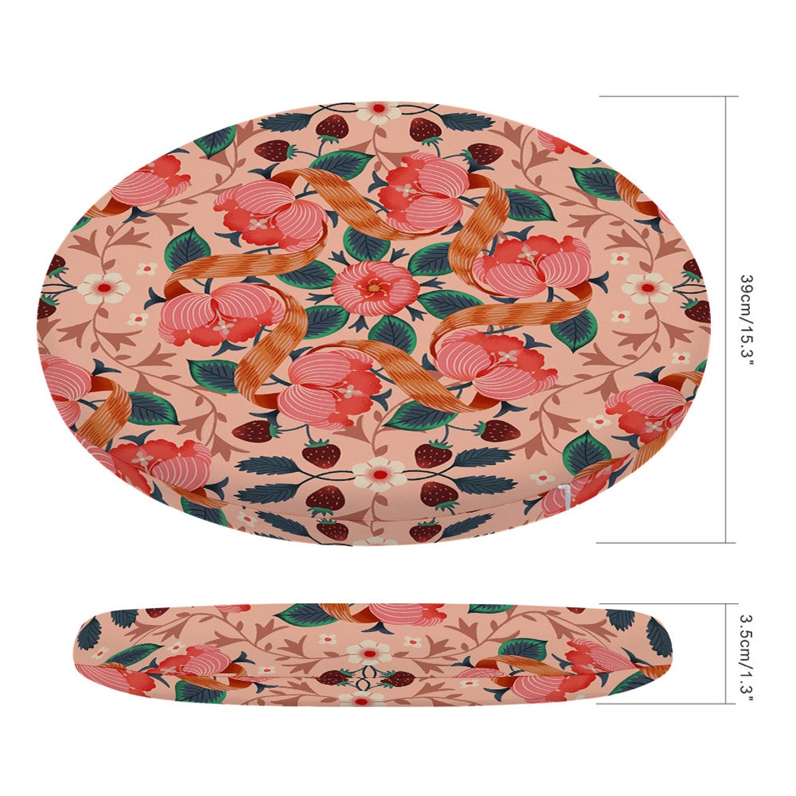 Custom Round CushionChair Covers Etsy