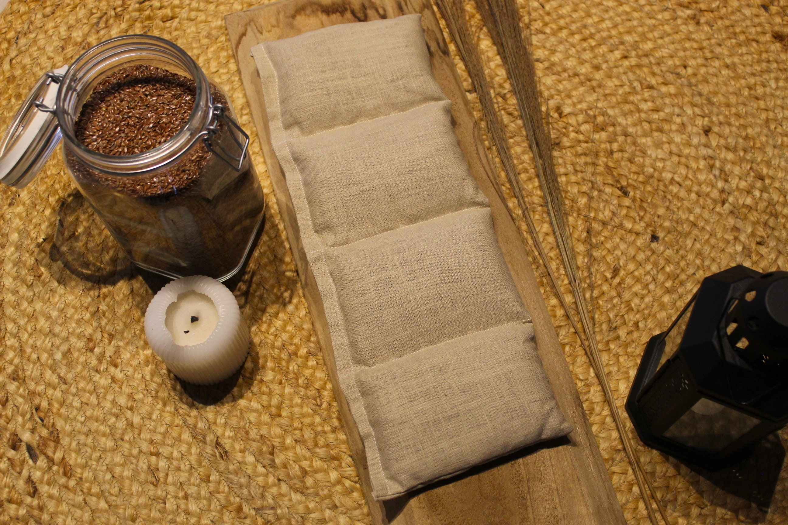 Dry Hot Water Bottle With Flax Seeds Etsy