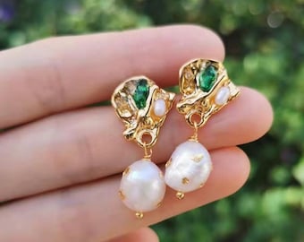 Perlée couleurs earrings