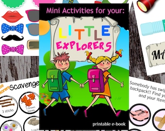 Printable Explorer Adventure Games for Kids