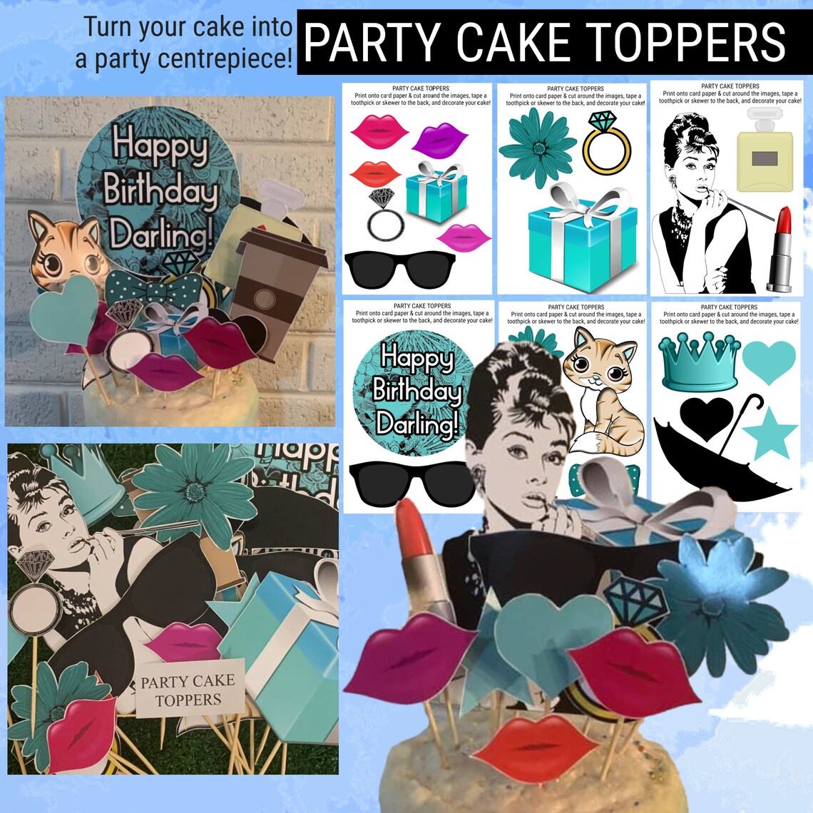 Breakfast at Tiffanys Printable Party Pack / Breakfast at - Etsy Australia