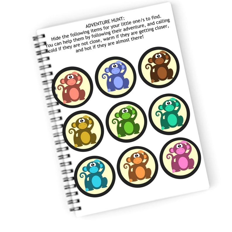 Mini Jungle Adventure Printables for Kids - Etsy Australia