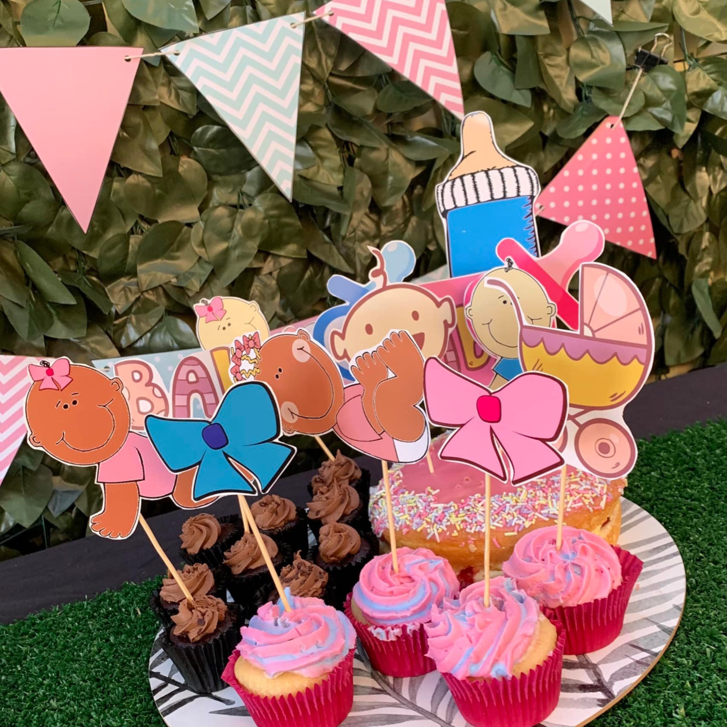 Baby Shower Cake Toppers / Printable Baby Shower Cake Etsy