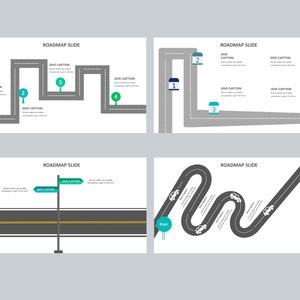 Roadmap Slide Infographic Templates | Diagram for Powerpoint, Google ...