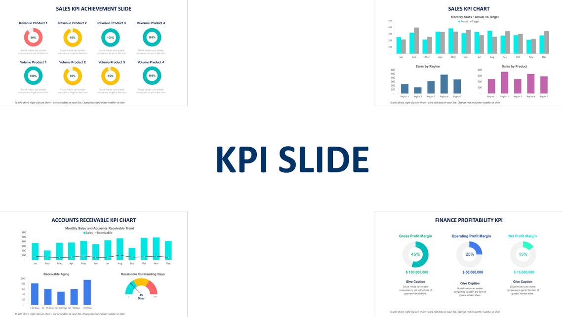 KPI Slide Infographic Templates | Diagram for Powerpoint, Google Slides ...