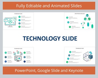 Technik Slide Infografik Vorlagen | Grafik für PowerPoint, Google Slides und Keynote | Technik Vorlage | Technik Schiebefolie