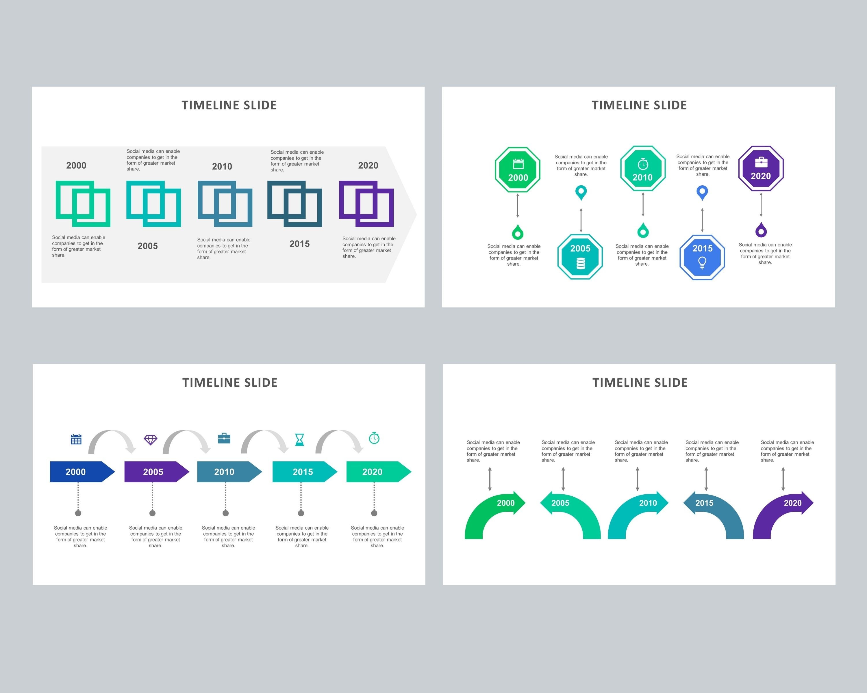 Timeline Slide Infographic Templates | Diagram for Powerpoint, Google ...