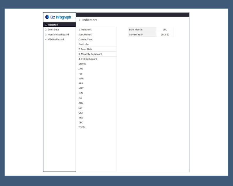 Cash Flow Excel Dashboard Template – Financial Reporting, Dynamic Charts image 2