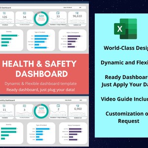 Human Resources Dashboard - Excel Template, Google Sheets | HR