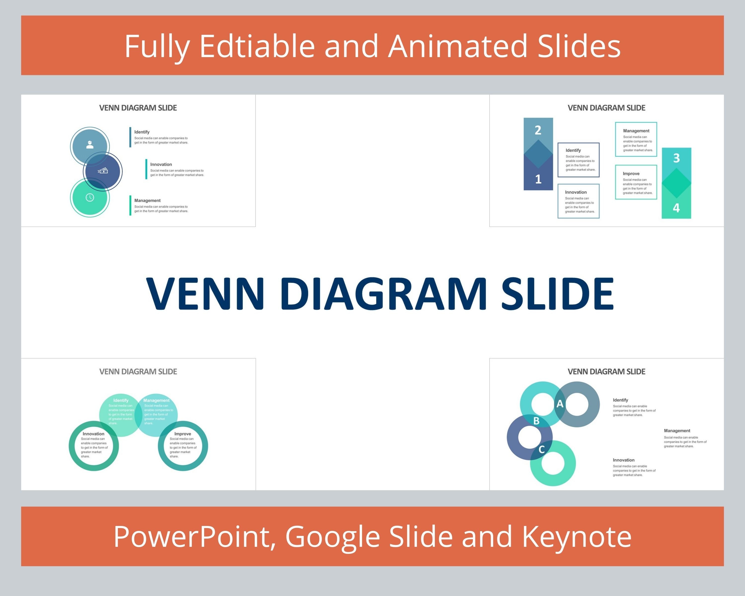 Venn Diagram Slide Infographic Templates Diagram for - Etsy Venn Diagram Slide Infographic Templates Diagram for - Etsy