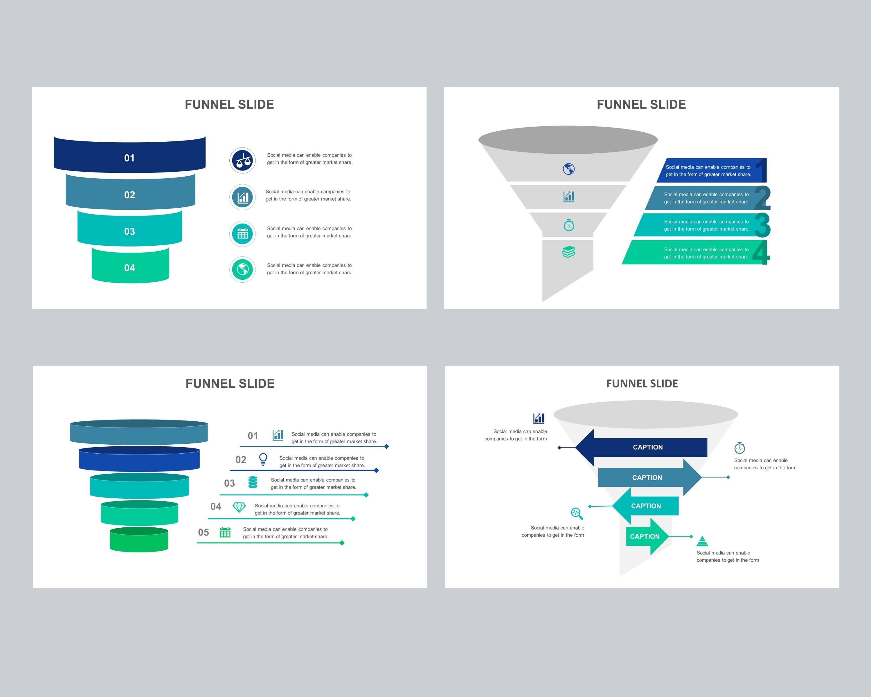 Funnel Slide Infographic Templates | Diagram for Powerpoint, Google ...