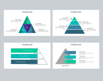 ピラミッド スライド インフォグラフィック テンプレート | PowerPoint