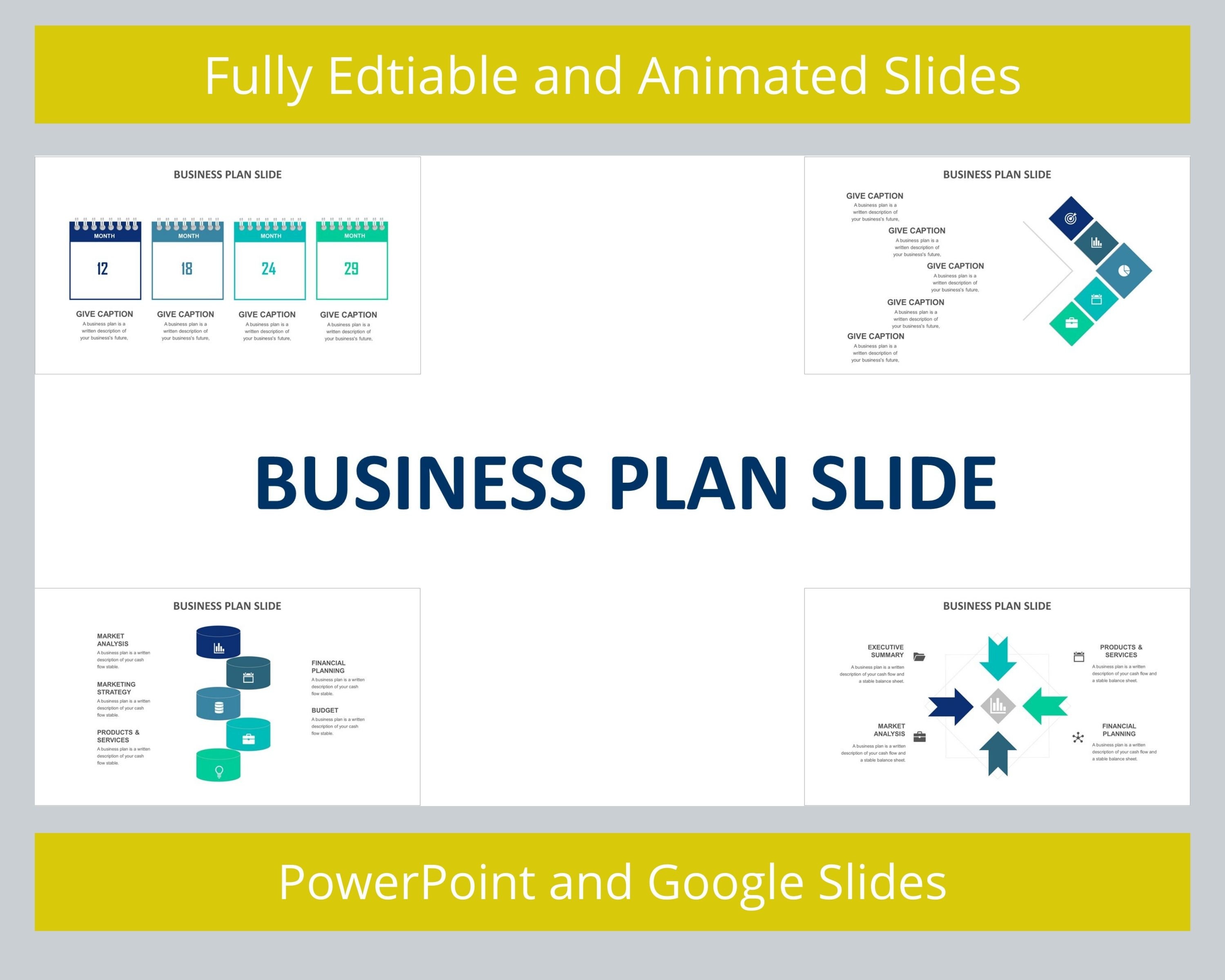 ビジネス プラン スライド インフォグラフィック テンプレート | PowerPoint、Google スライド、Keynote 用図 | ビジネス  プラン テンプレート | ビジネス プラン スライド - Etsy 日本