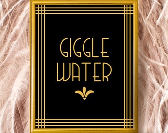Cigar Bar Sign Gold Roaring Twenties Bridal Shower Decoration - Etsy