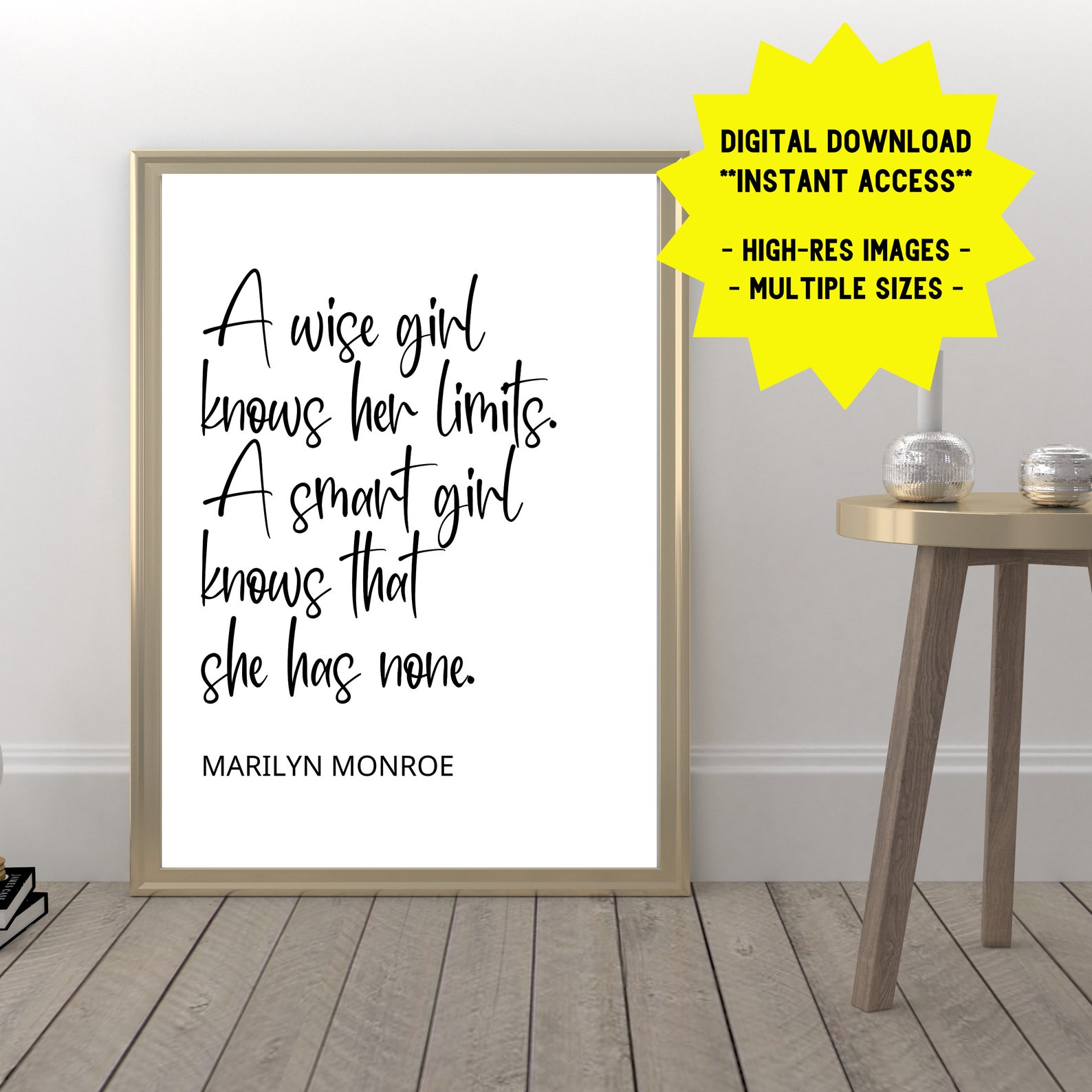 A Wise Girl Knows Her Limits A Smart Girl Knows She Has None Etsy