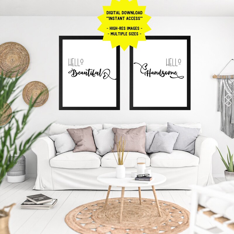 Hello Handsome - Etsy