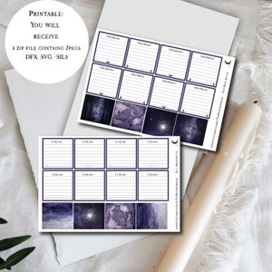 Moon Intention and Release PRINTABLE