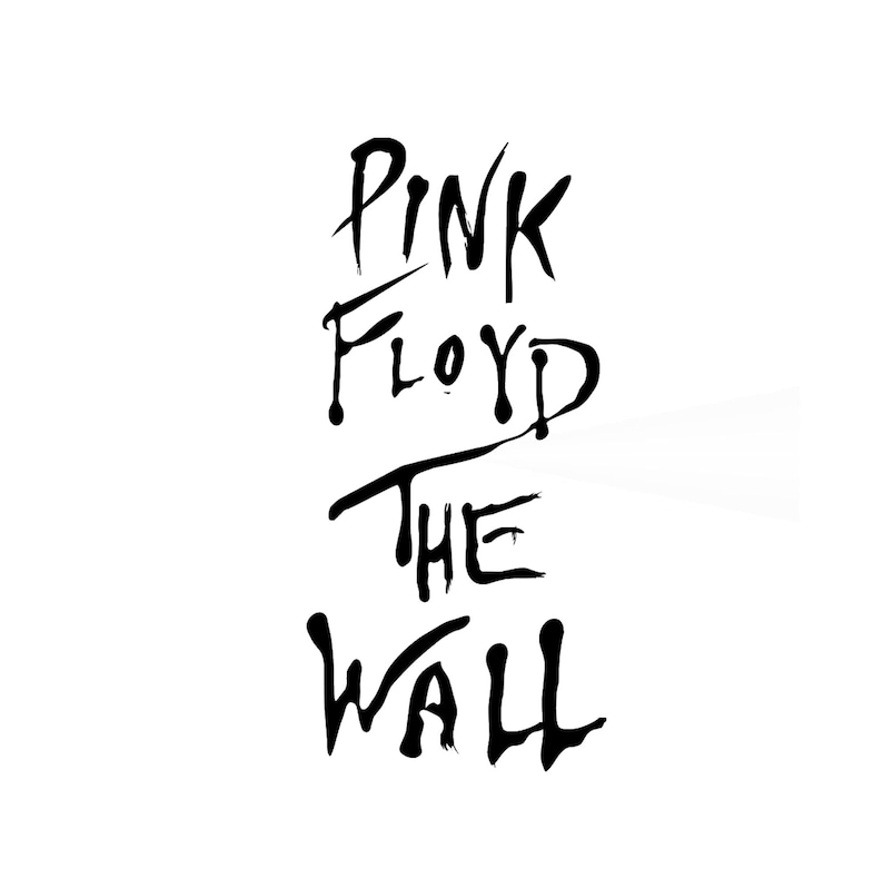 Pink Floyd the Wall... Quote BIG SIZES Reusable Mylar Stencil Etsy