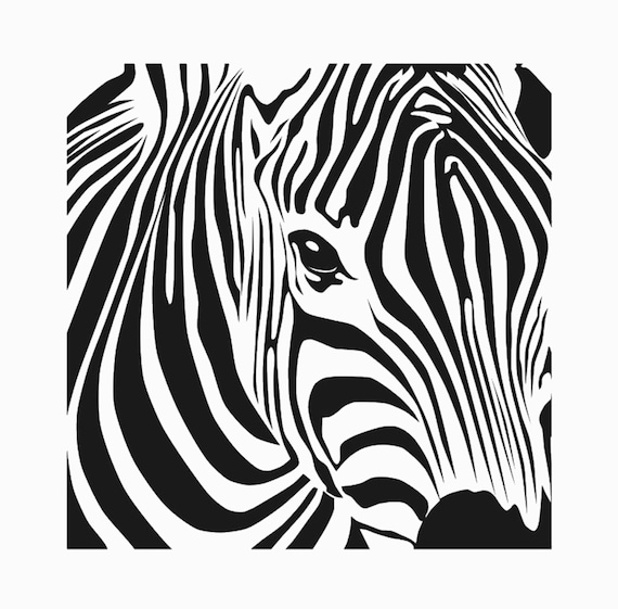 Zebra Stencil Printable