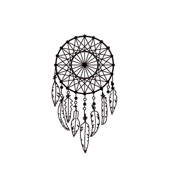 Easy Dreamcatcher Stencil