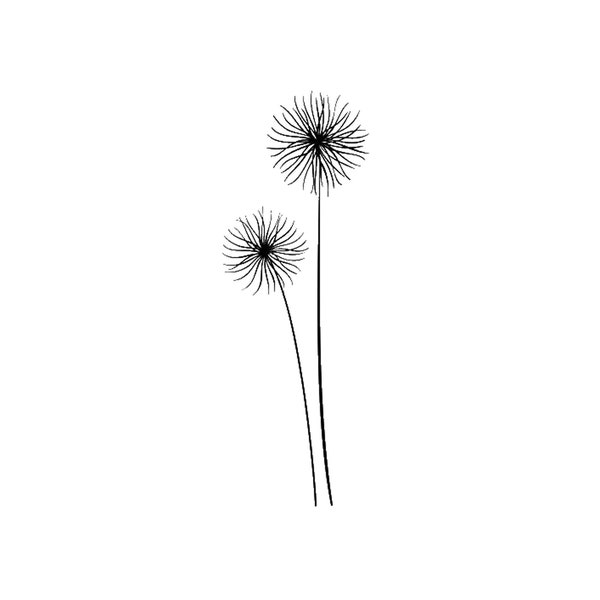 Magic Simple Dandelions Reusable Stencil Sizes A5 A4 A3 Romantic Shabby Chic Flora/ J6