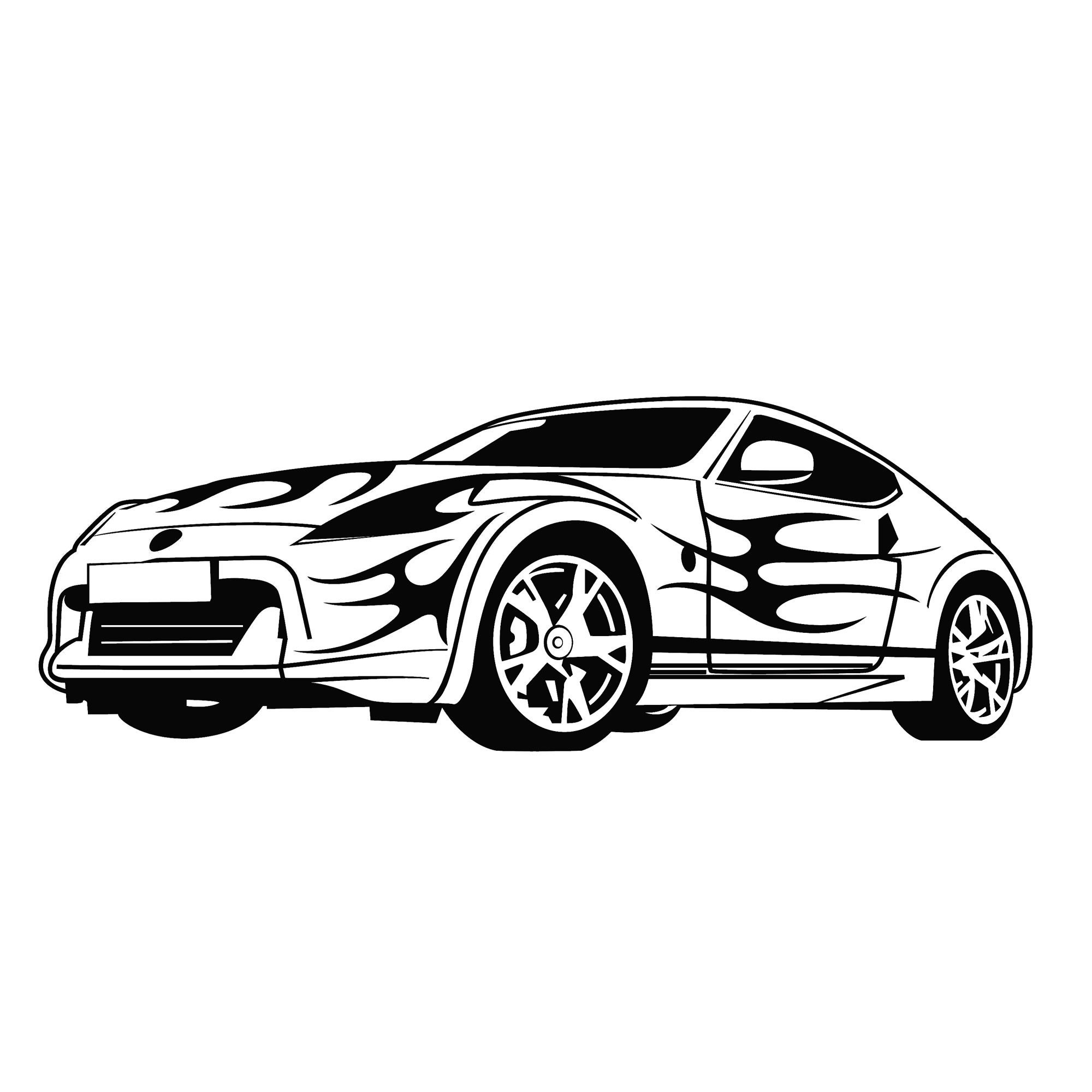 Racing Car BIG SIZES Art Craft Reusable Mylar Stencil or Self - Etsy UK