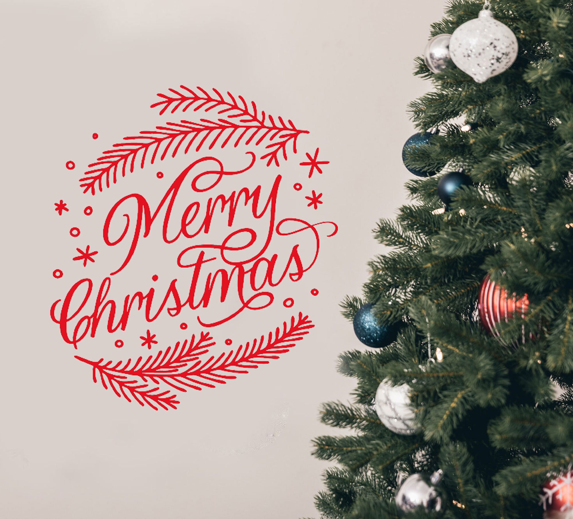 8pcs Pochoirs De Noël Réutilisables, 28x20,3cm Grands Pochoirs Merry