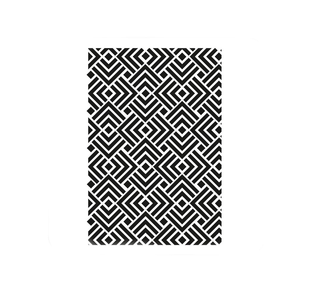 Modern Pattern BIG SIZES Art Craft Reusable Mylar Stencil or Self ...