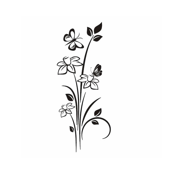 20 Pezzi Stencil Per Artigianato Riutilizzabile, Stencil Per Fiori Per Pittura, Modelli Di - 10