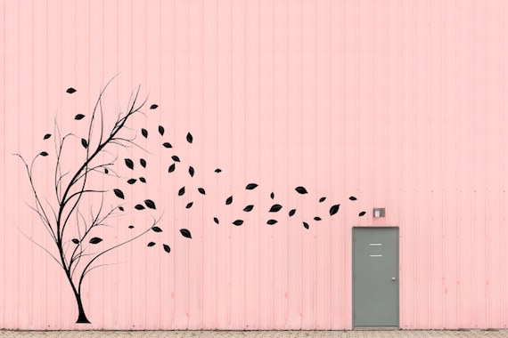 Tree Leaf Stencil Autumn Spring Mylar Sheet Painting Wall Art