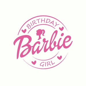 Barbie Birthay Party Doll Girls Ken Boys Room Reusable Stencil Sizes A5 A4 A3  Wall Decor Modern / BR22 L