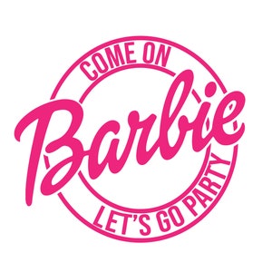 Vamos Barbie Let&#39;s Go Party Doll Girls Ken Boys Room Plantillas reutilizables Tamaños A5 A4 A3 Decoración de pared Moderna / BR2 L