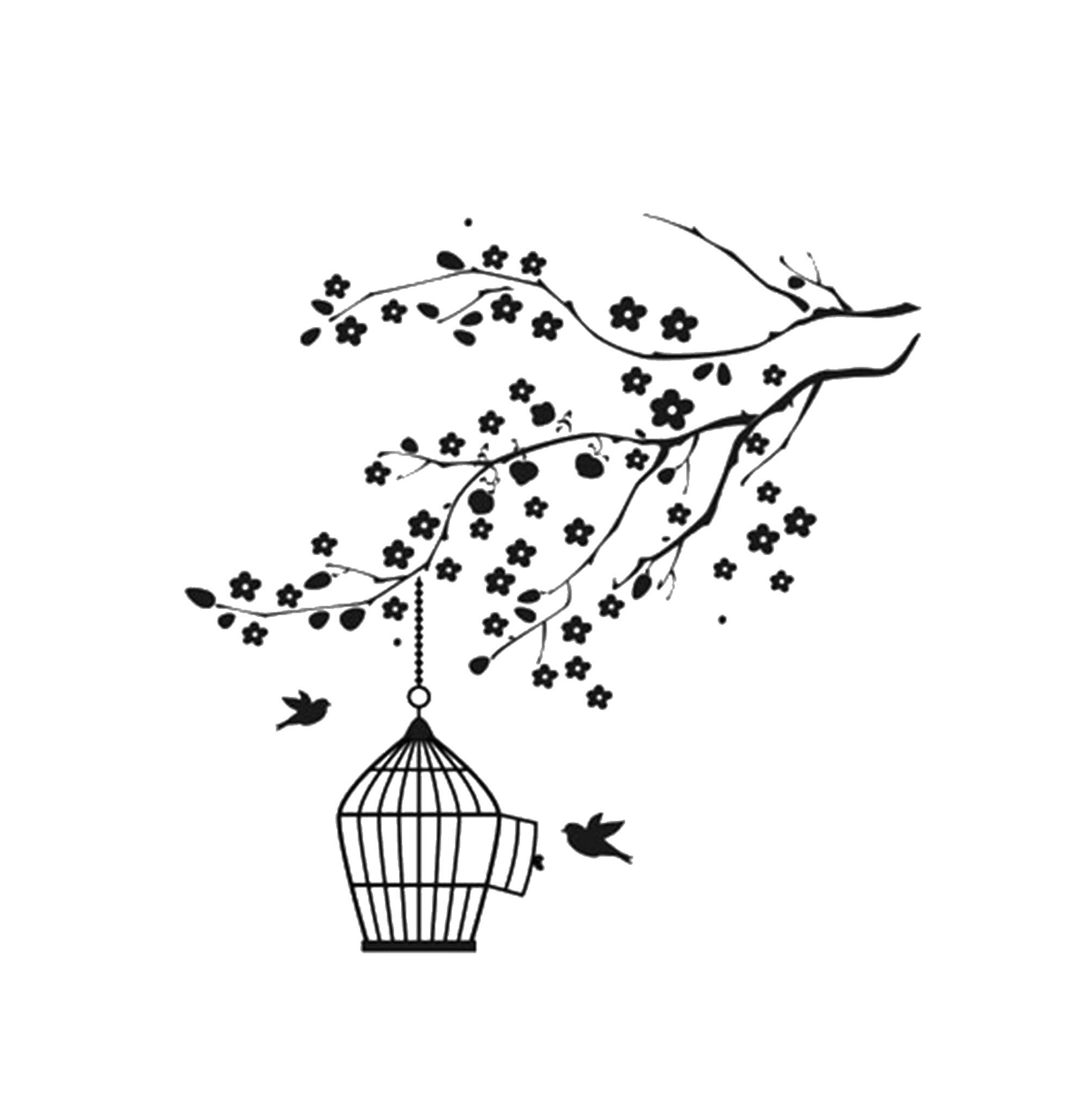 birds-in-cage-tree-big-sizes-reusable-mylar-stencil-or-self-adhesive-stencil-art-craft-wall-decor-t15-etsy