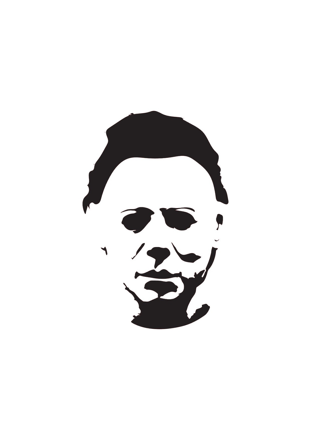 Mike Myers Famous Actor Comedian Reusable Stencil Sizes A5 A4 Etsy