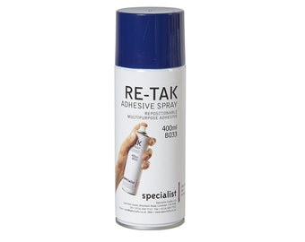 Self Adhesive Crafts Re-Tak Adhesive Spray For Reusable Stencils