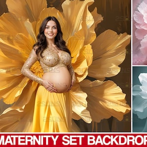 Maternity Digital Backdrop, Fine Art Pink Flower Fabric dress, Photo overlays, Photoshop overlays, Digital Background, Photoshop Textures