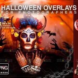 Halloween overlay, Halloween pumpkin overlays, Skull png, Ghost overlay, Horn photoshop overlays, Witch clipart, Skeleton clipart Ghost png