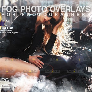 White smoke overlay, Fog overlay, Photoshop overlays, Halloween overlay, Smoke overlays, Magic smoke overlays, Fog photoshop textures