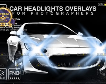 Car Headlights Photo Overlays, Photoshop overlays, Stage light overlay, Neon overlays, Prism overlay, Diamond overlay, Bokeh light overlay