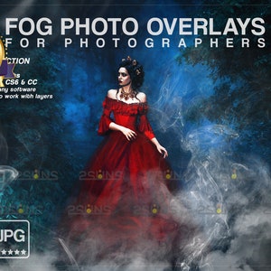 White smoke overlays, Fog overlay, Photoshop overlays, Halloween smoke bomb overlays, Magic fog photo overlays, Smoke backdrops