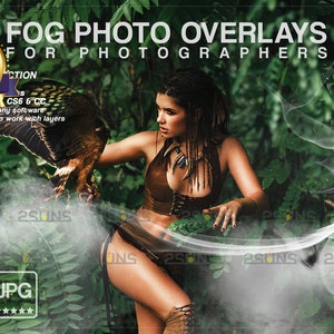 White smoke overlays, Fog overlays, Photoshop overlays, Halloween smoke bomb overlays, Magic fog photo overlays, Smoke backdrop