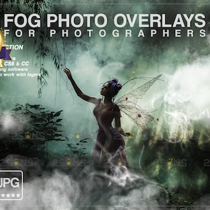 White smoke overlay, Fog overlay, Photoshop overlays, Halloween overlay, Smoke overlays, Magic smoke overlays, Fog photoshop textures