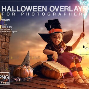 Halloween overlay, Magic Wand photo overlay, Ghost overlay, Skull png, Witch photoshop overlays, Halloween pupmkin overlays, Blood splatter